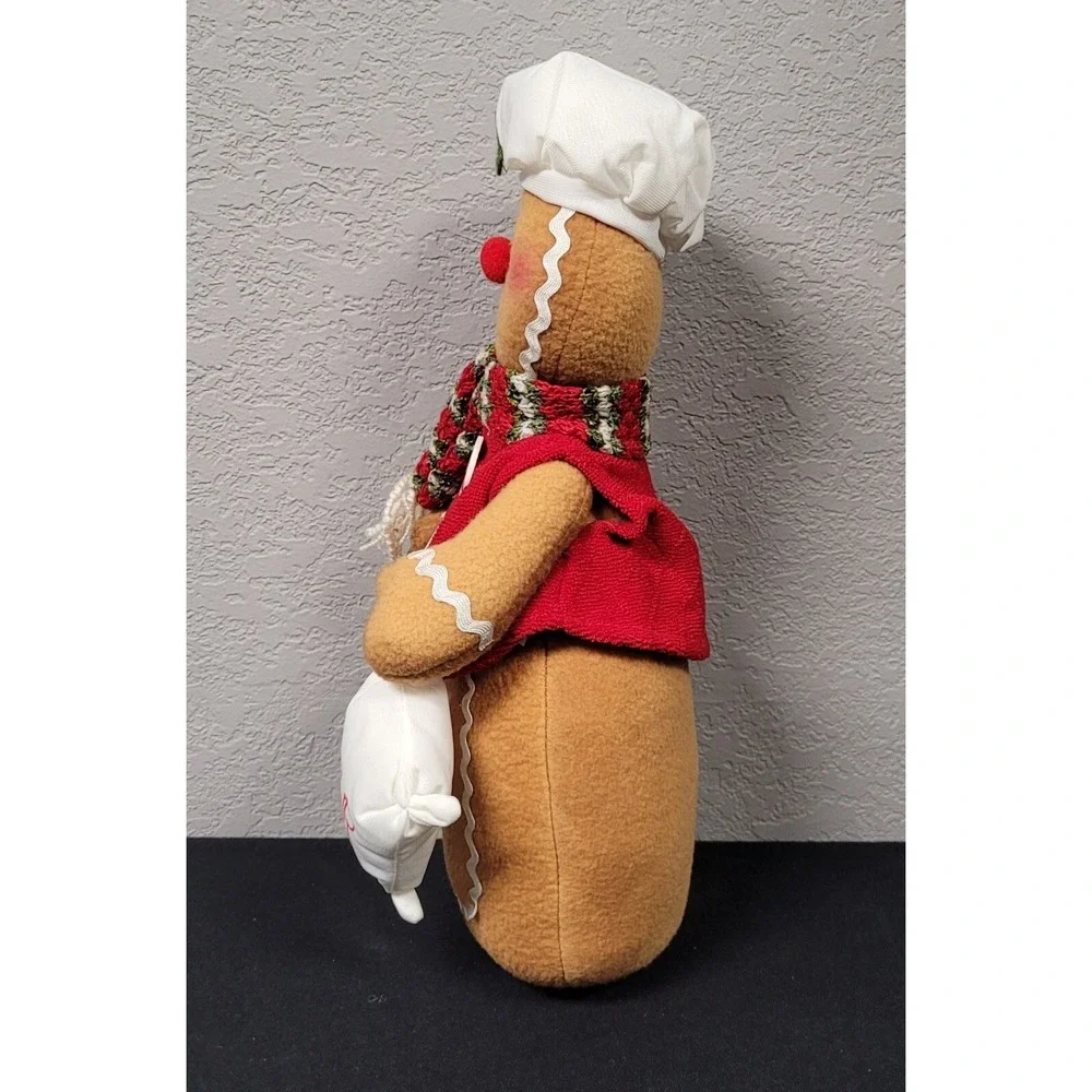 Hobby Lobby Gingerbread Boy Christmas/Holiday Plush Baker
